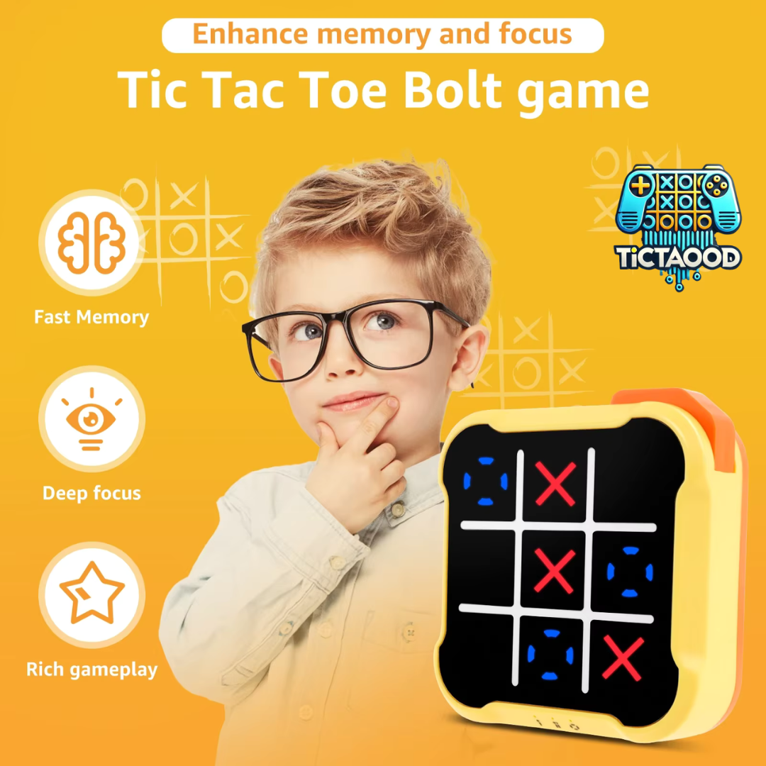 Brain-Boosting Tic Tac Toe – Challenge Your Mind Anytime!